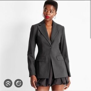 Sophisticated Women's Charcoal Blazer
